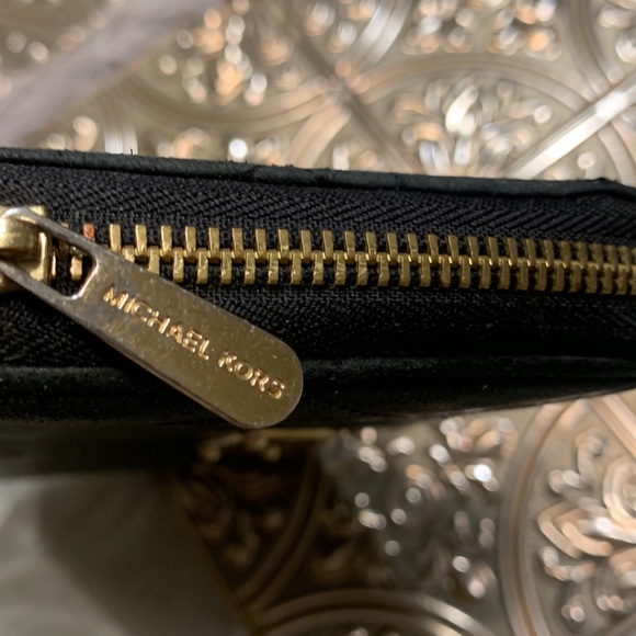 🌹Michael Kors • VINTAGE Black and Tan 100% Genuine Leather Wallets Bundle - Picture 6 of 17